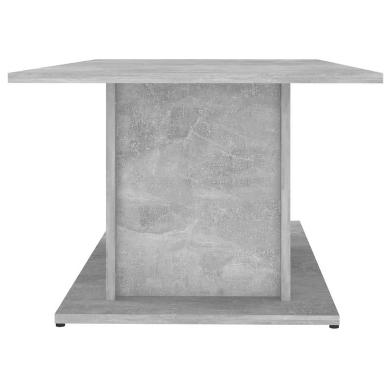 Stolik kawowy, betonowy 102x55,5x40 cm, materiał drewnopochodny