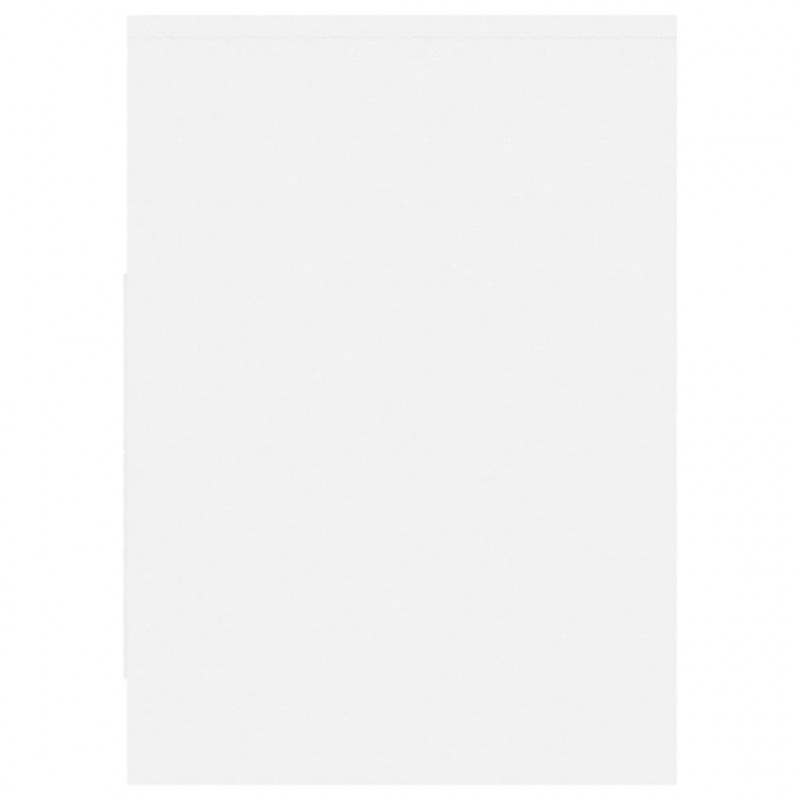 Szafka pod TV, biała, 102x37,5x52,5 cm, materiał drewnopochodny