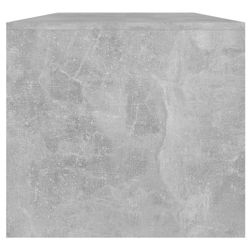 Stolik kawowy, betonowy, 102x50x45 cm, materiał drewnopochodny