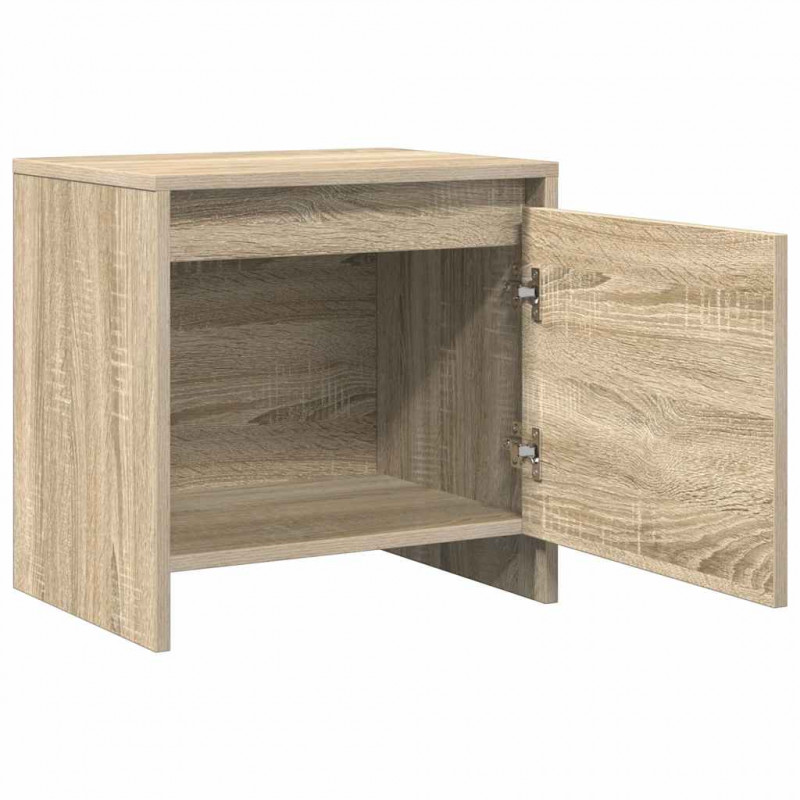 Szafka nocna, dąb sonoma, 45x34x44,5 cm materiał drewnopochodny