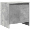 Szafka nocna, szarość betonu, 45x34x44,5 cm