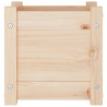 Skrzynie ogrodowe, 2 szt., 31x31x31 cm, lite drewno sosnowe