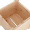 Skrzynie ogrodowe, 2 szt., 31x31x31 cm, lite drewno sosnowe