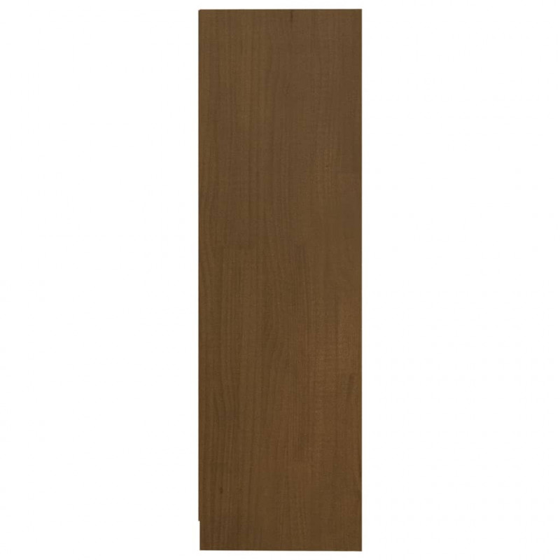 Regał na książki/przegroda, miodowy brąz, 104x33,5x110cm, sosna