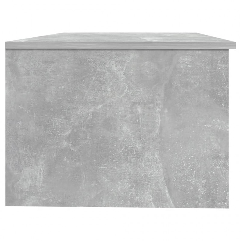 Stolik kawowy, szarość betonu, 102x50x36 cm