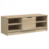 Szafka pod telewizor, dąb sonoma, 102x35,5x36,5 cm