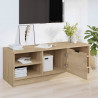Szafka pod telewizor, dąb sonoma, 102x35,5x36,5 cm