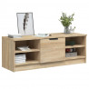 Szafka pod telewizor, dąb sonoma, 102x35,5x36,5 cm