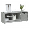 Szafka pod TV, szarość betonu, 102x35,5x36,5 cm