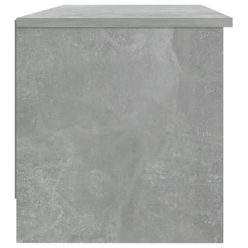Szafka pod TV, szarość betonu, 102x35,5x36,5 cm