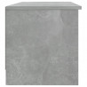 Szafka pod TV, szarość betonu, 102x35,5x36,5 cm