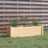 Donica ogrodowa, 100x31x31 cm, lite drewno sosnowe