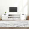 Szafki pod TV, 2 szt., białe, 80x35x36,5 cm