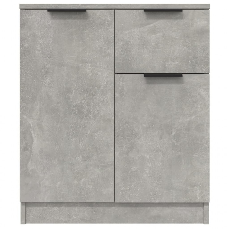 Szafka, szarość betonu, 60x30x70 cm, materiał drewnopochodny