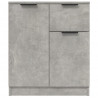 Szafka, szarość betonu, 60x30x70 cm, materiał drewnopochodny