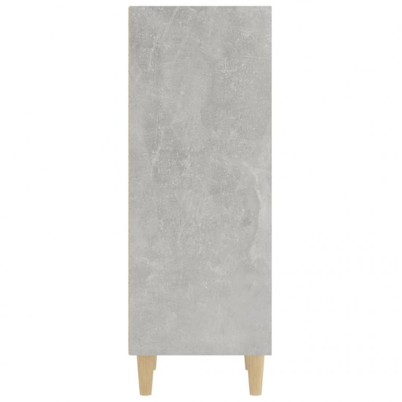 Szafka, szarość betonu, 34,5x32,5x90cm, materiał drewnopochodny