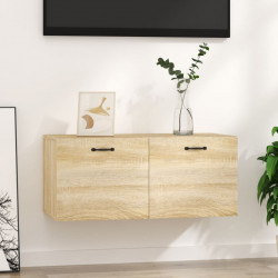 Szafka wisząca, dąb sonoma, 80x35x36,5, materiał drewnopochodny