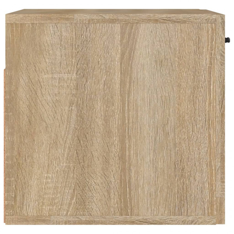 Szafka wisząca, dąb sonoma, 80x35x36,5, materiał drewnopochodny