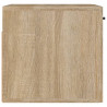 Szafka wisząca, dąb sonoma, 80x35x36,5, materiał drewnopochodny