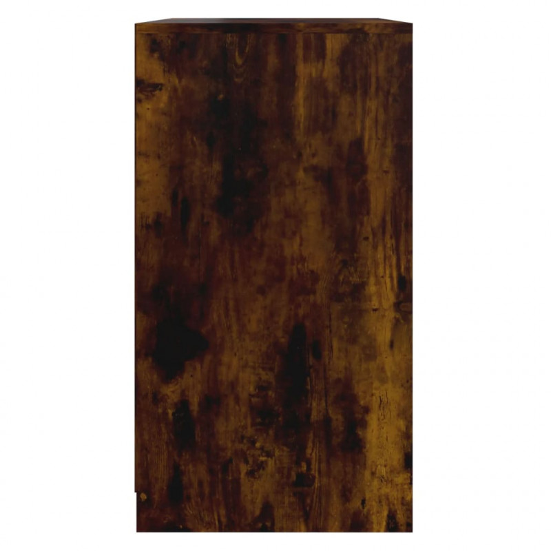 Szafka, przydymiony dąb, 70x40,5x75 cm, materiał drewnopochodny