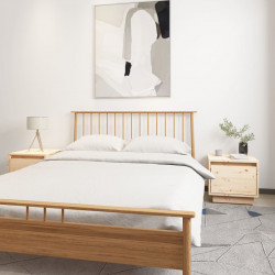 Szafki nocne, 2 szt., 35x34x32 cm, lite drewno sosnowe