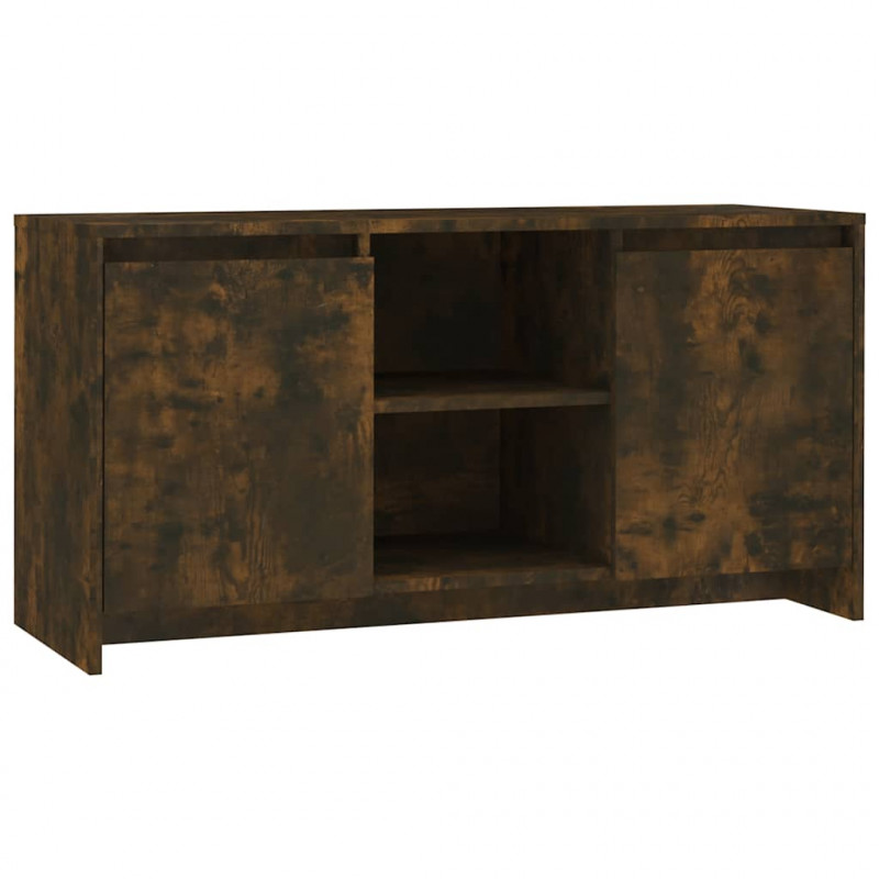Szafka pod TV, przydymiony dąb, 102x37,5x52,5 cm