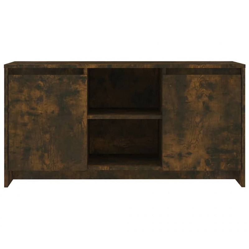 Szafka pod TV, przydymiony dąb, 102x37,5x52,5 cm