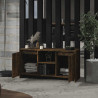 Szafka pod TV, przydymiony dąb, 102x37,5x52,5 cm
