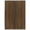 Szafka pod TV, brązowy dąb, 102x37,5x52,5 cm