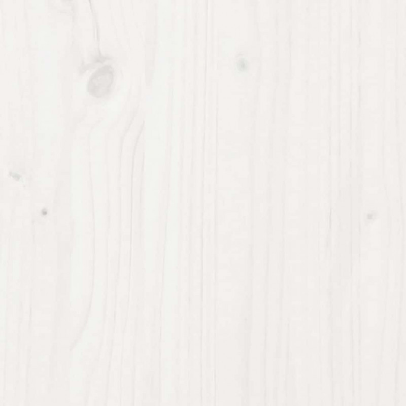 Szafki ścienne, 2 szt., białe, 100x30x35 cm, drewno sosnowe