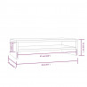 Podstawka na monitor, 50x24x13 cm, lite drewno sosnowe
