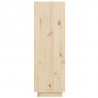 Szafka na buty, 60x34x105 cm, lite drewno sosnowe
