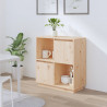 Szafka, 74x35x80 cm, lite drewno sosnowe