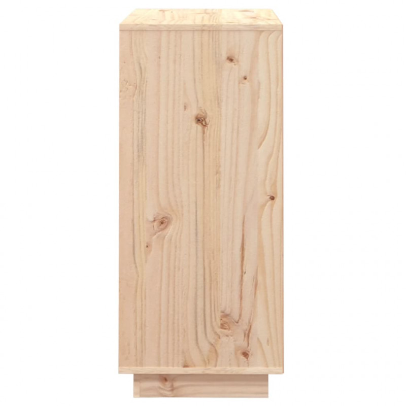 Szafka, 74x35x80 cm, lite drewno sosnowe