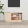Szafka pod telewizor, 80x35x40,5 cm, lite drewno sosnowe