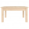 Stolik kawowy, 55x55x30 cm, lite drewno sosnowe
