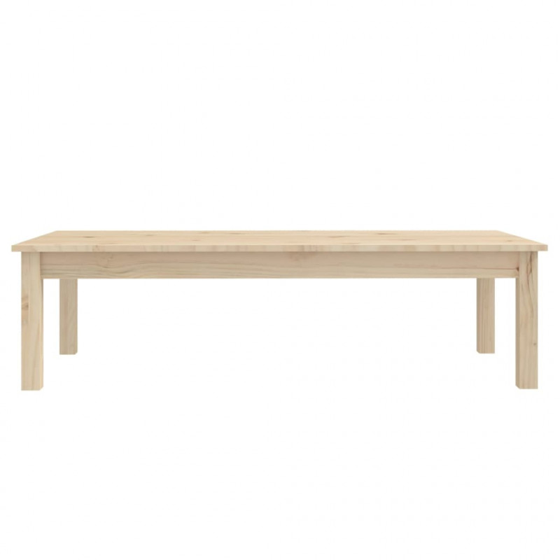 Stolik kawowy, 110x50x30 cm, lite drewno sosnowe