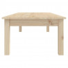 Stolik kawowy, 110x50x30 cm, lite drewno sosnowe