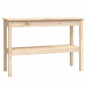 Stolik konsolowy, 110x40x75 cm, lite drewno sosnowe