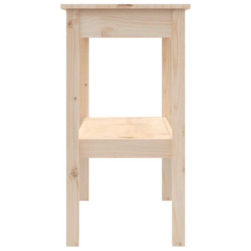 Stolik konsolowy, 110x40x75 cm, lite drewno sosnowe