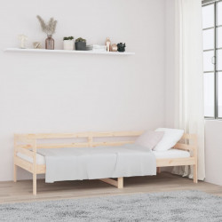 Łóżko dzienne bez materaca, 80x200 cm, sosnowe