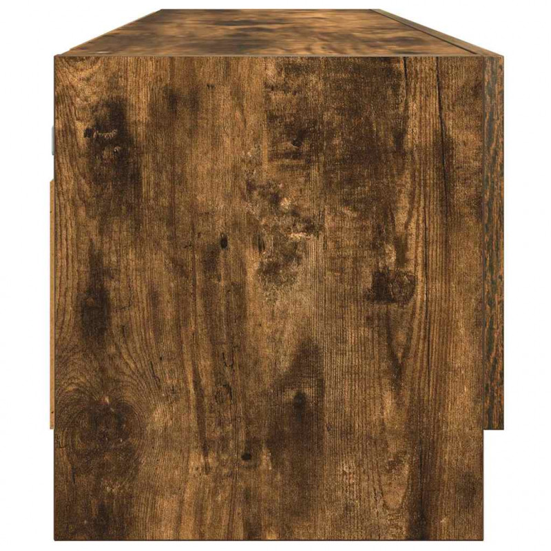 Szafka, przydymiony dąb 100x32,5x35 cm, materiał drewnopochodny