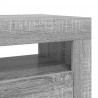 Szafka pod TV z LED, szary dąb sonoma, 120x35x40 cm