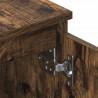 Szafka pod TV, przydymiony dąb, 140x40x35,5 cm