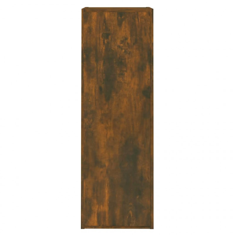 Szafka pod telewizor, 2 szt., przydymiony dąb, 30,5x30x90 cm