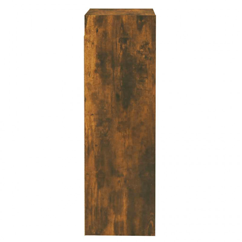 Szafka pod telewizor, 2 szt., przydymiony dąb, 30,5x30x90 cm