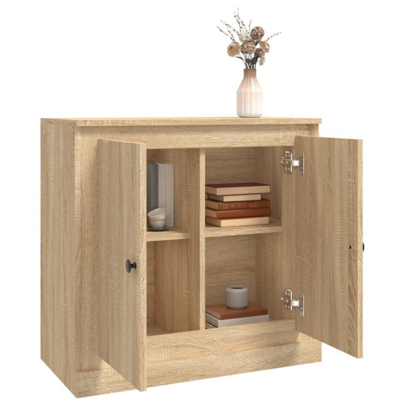 Szafka, dąb sonoma, 70x35,5x67,5 cm, materiał drewnopochodny