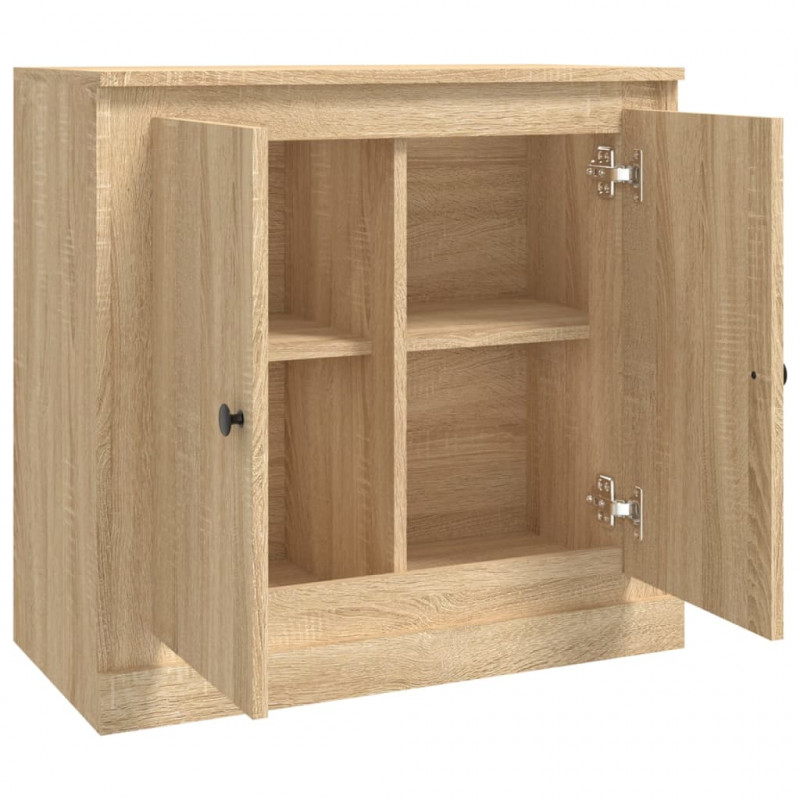 Szafka, dąb sonoma, 70x35,5x67,5 cm, materiał drewnopochodny