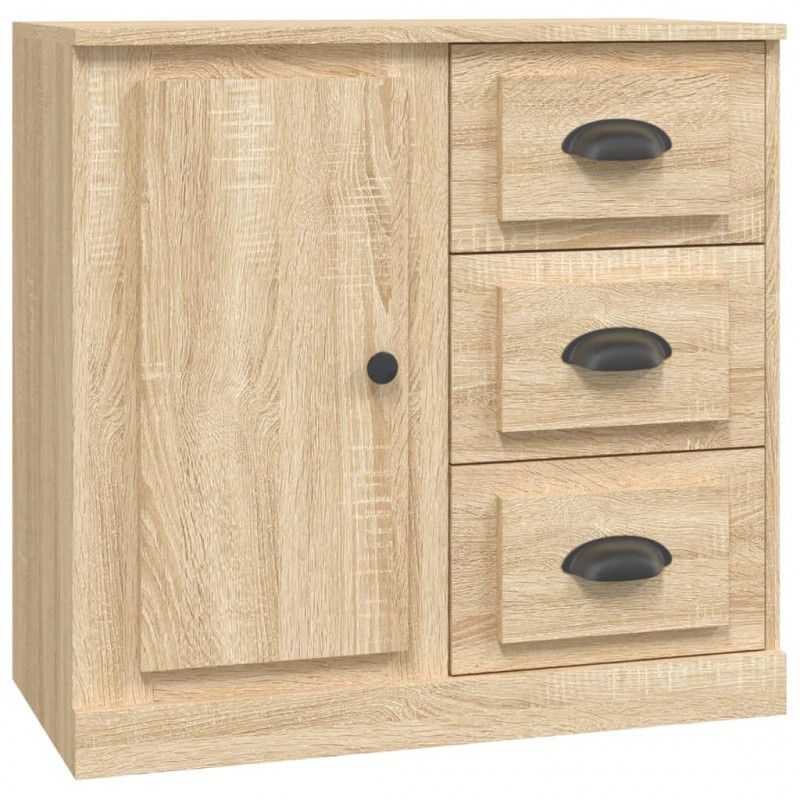 Szafka, dąb sonoma, 70x35,5x67,5 cm, materiał drewnopochodny