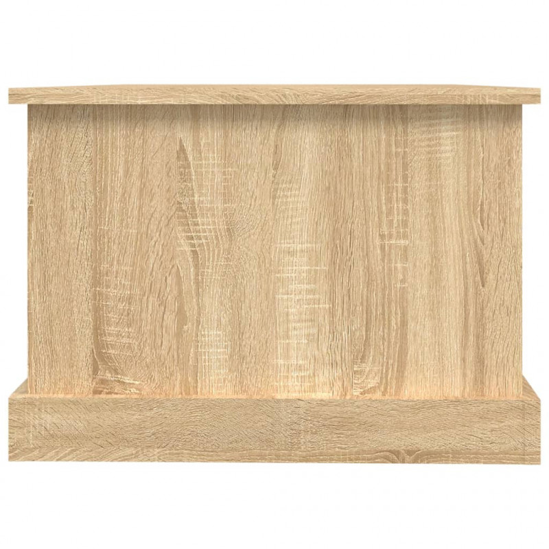 Stolik kawowy, dąb sonoma, 90x50x35 cm, materiał drewnopochodny